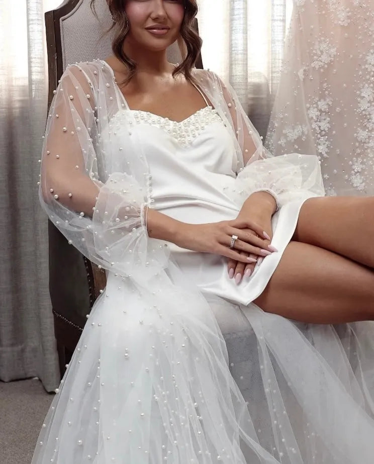 What To Wear Under Bridal Robe - Inna Elsie What To Wear Under Bridal Robe - Inna Elsie