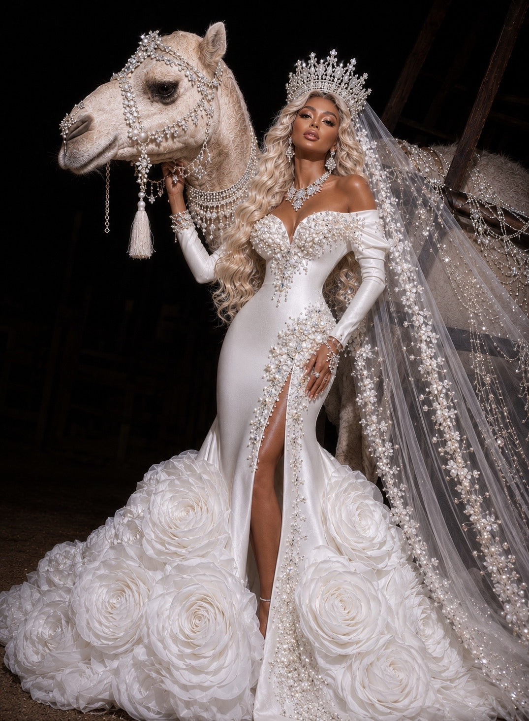 mermaid wedding dress diamonds SARAH With YGroup_sienna-dressing-table TOP 10 BEST Formal All sold at reasonable Size:1 - (US2-4)