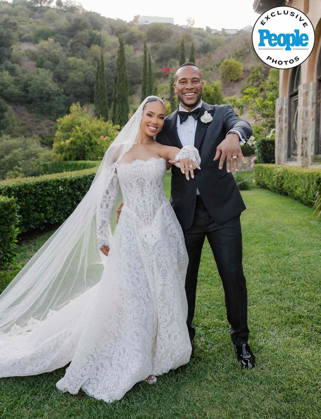 DeVon Franklin Marries Maria Castillo in a Romantic Lakeside Ceremony