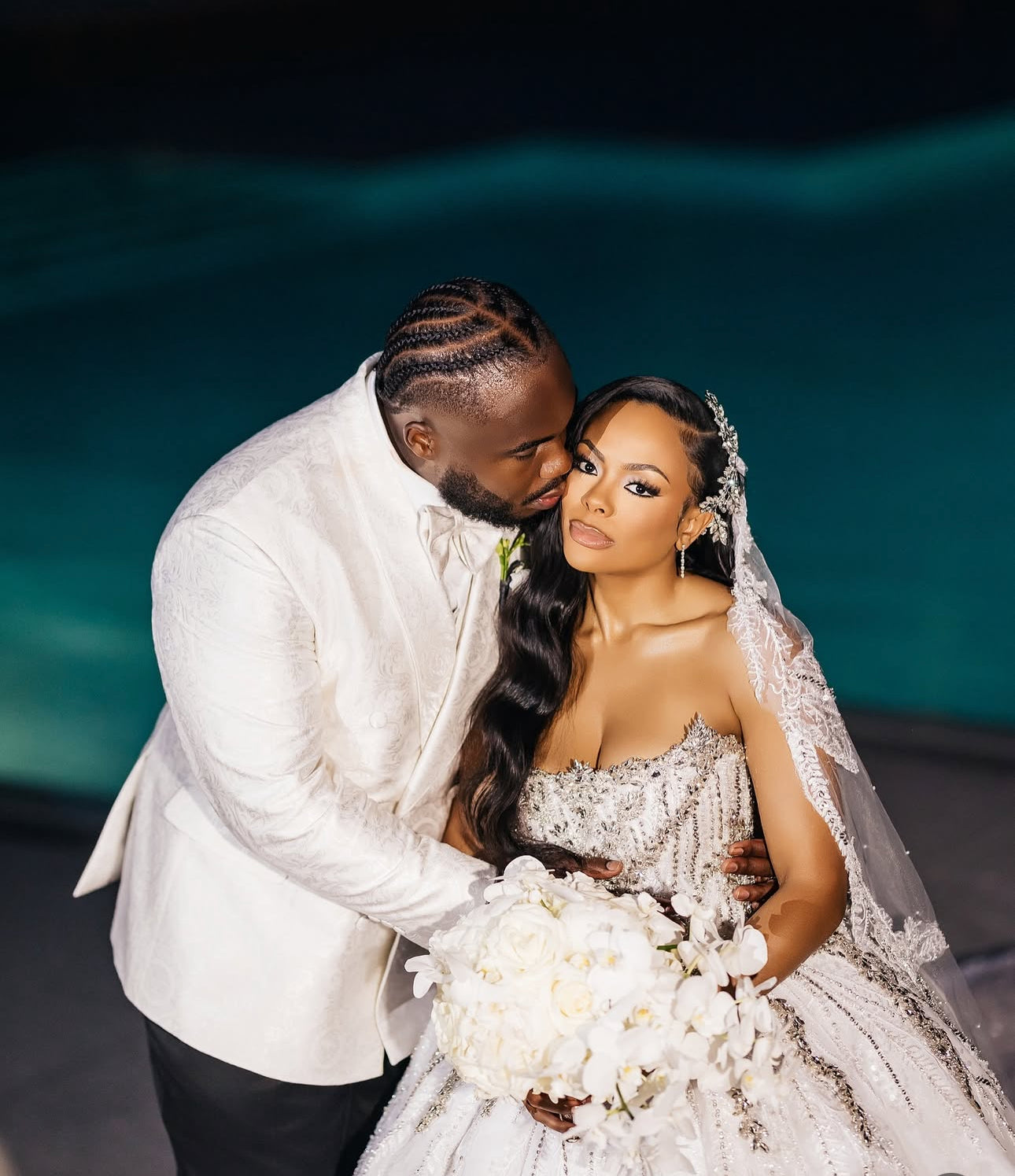 NFL Star Grady Jarrett Weds Aja in a Dream Celebration