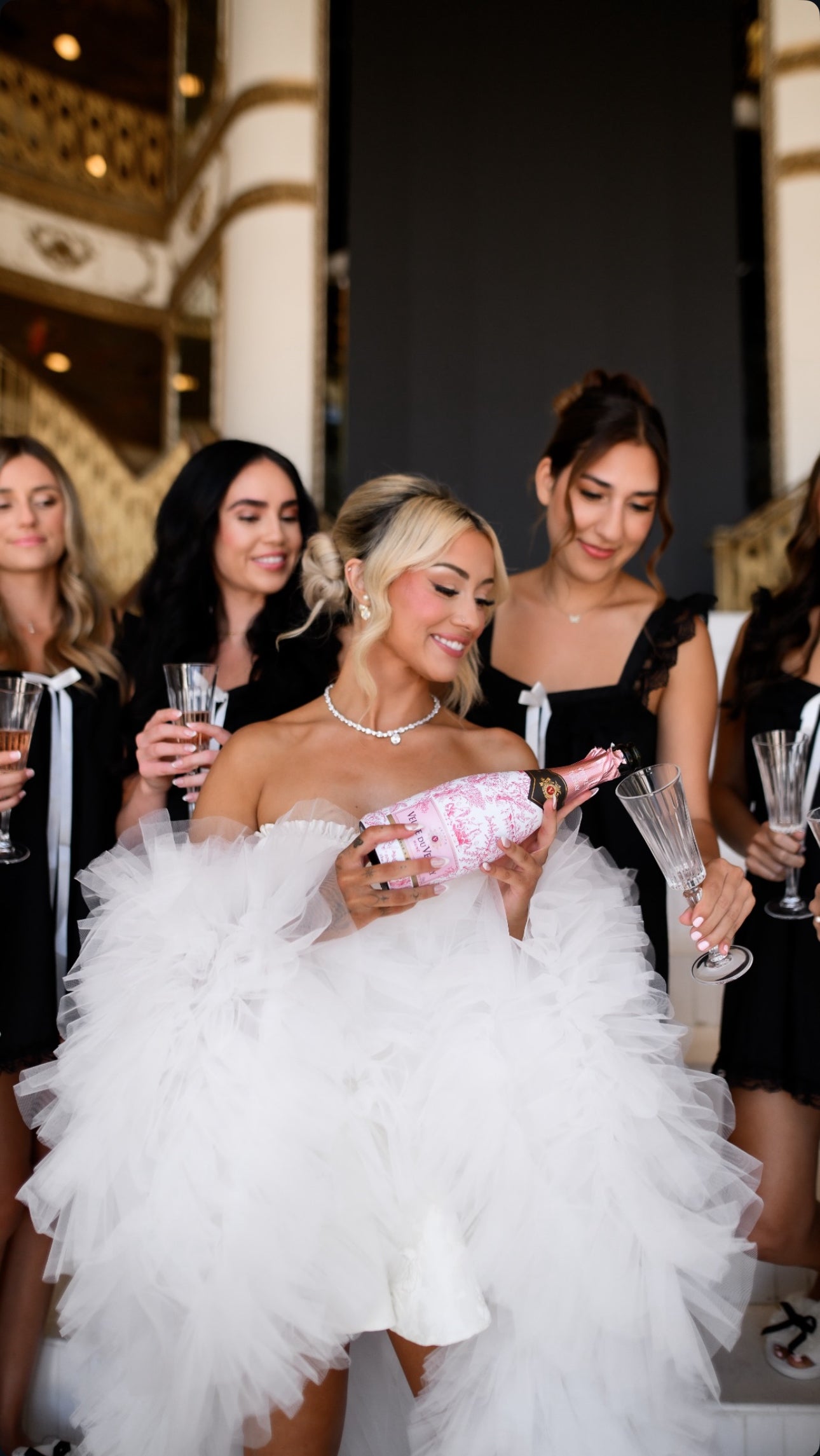 Bride Of The Week from California : Emily in robe Zarina – Inna Elsie