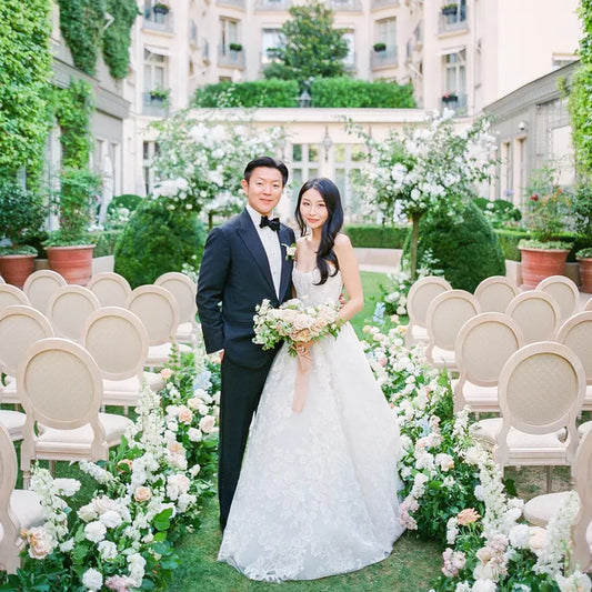 This Wedding Took Place at Two of the Chicest Spaces in Paris