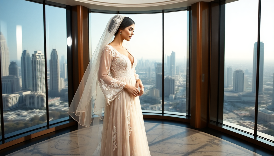 Embracing Luxury and Tradition: Inna Elsie's Bridal Robes for the Modern Arabic Bride