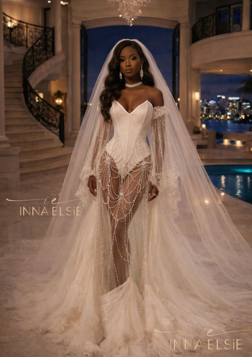DAMILIA BRIDAL ROBE
