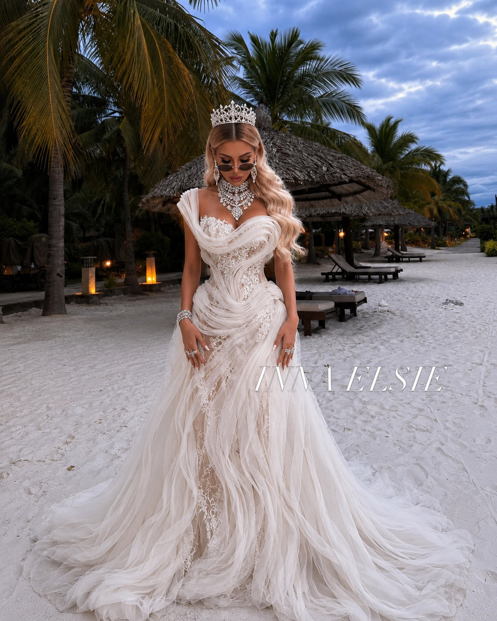 MIRANDA Sculpted Couture Gown