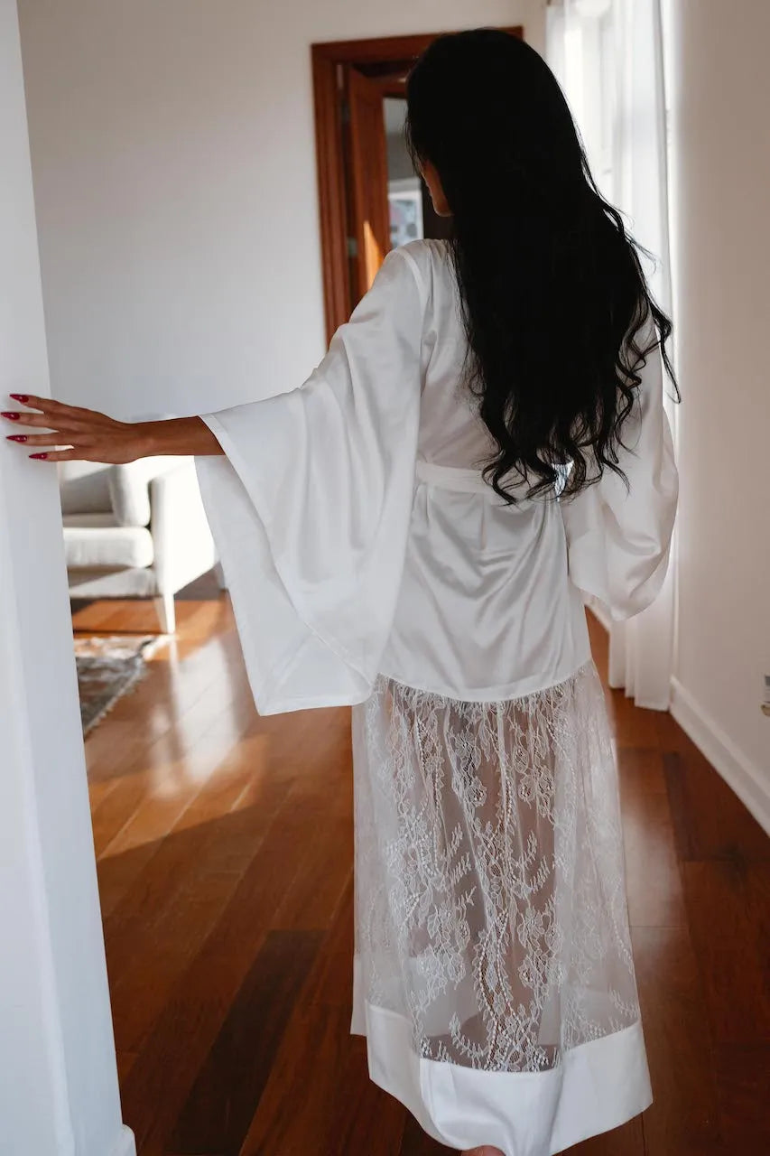 Sahar Silk Bridal robe