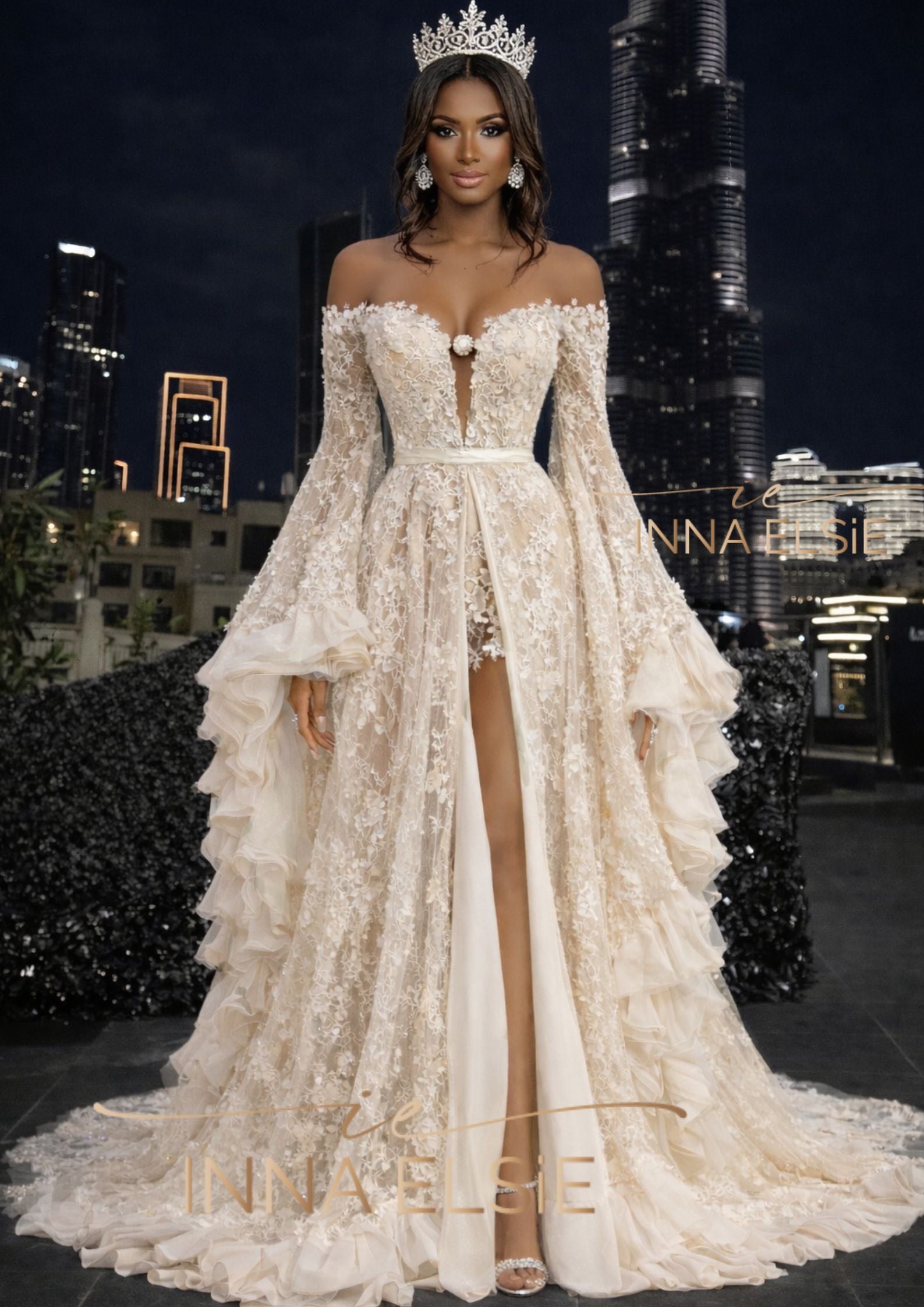 NADINE Couture Luxury Bridal Robe