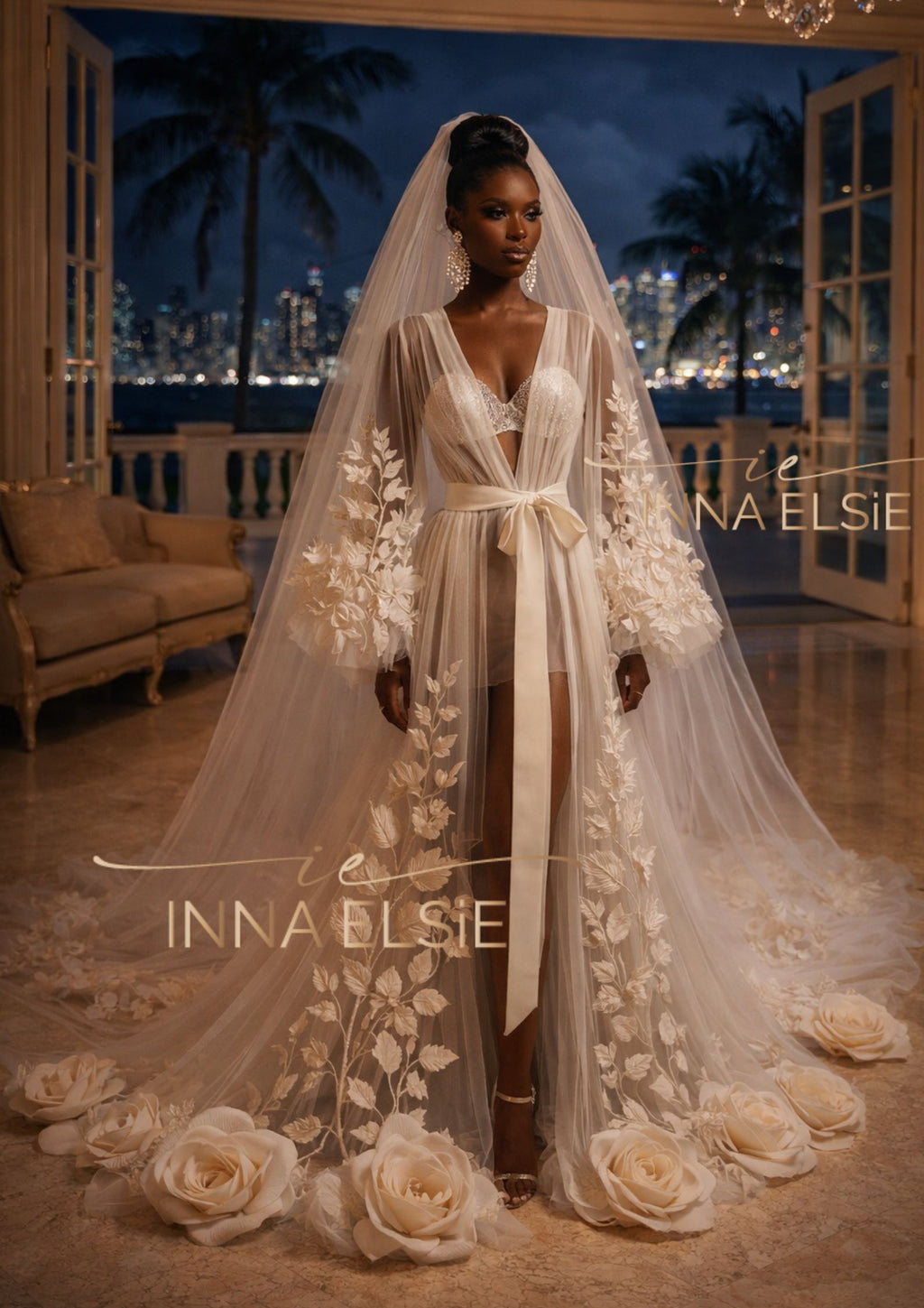 AMELIE LUXURY BRIDAL ROBE