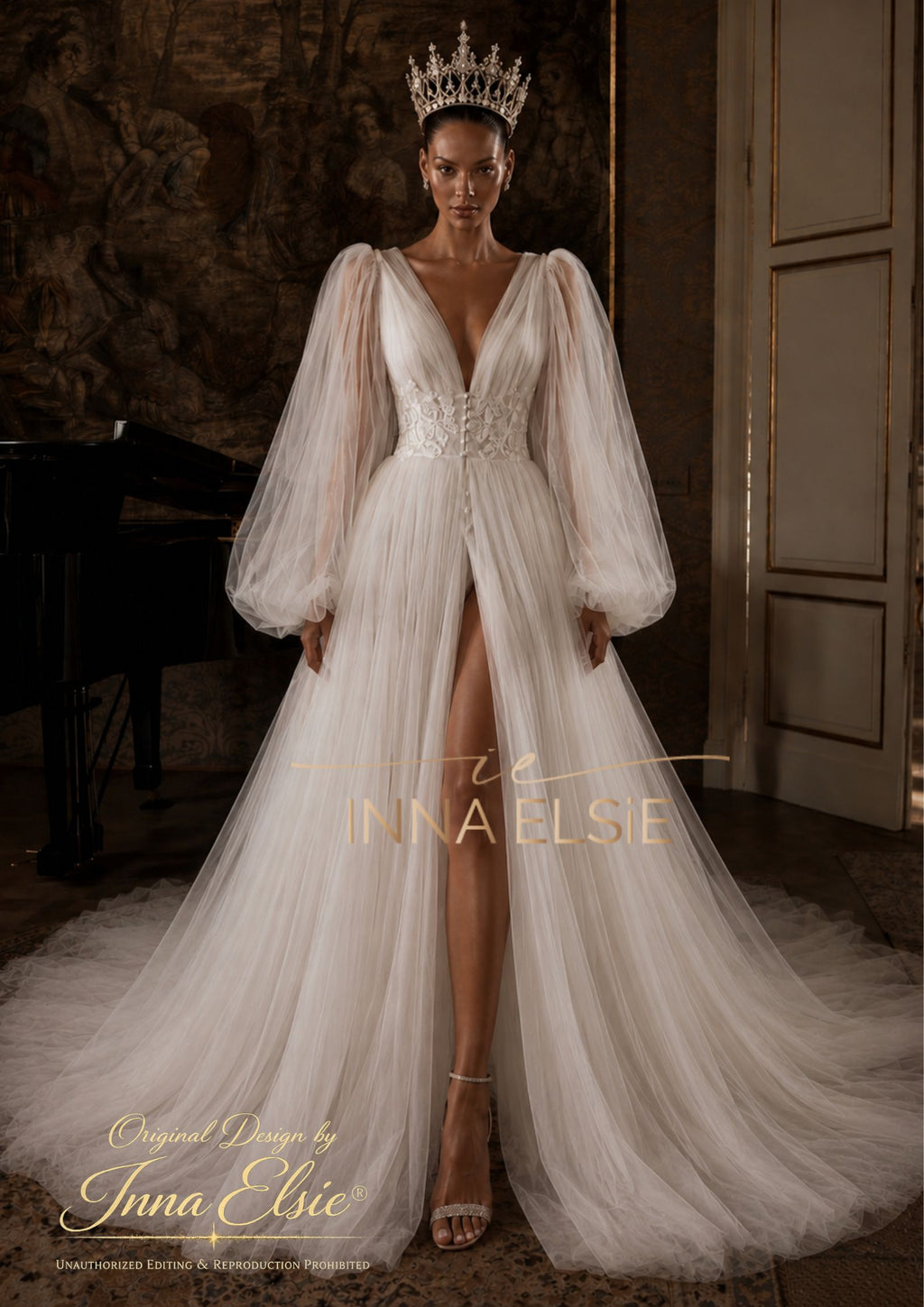 AMINA Luxury Bridal Robe