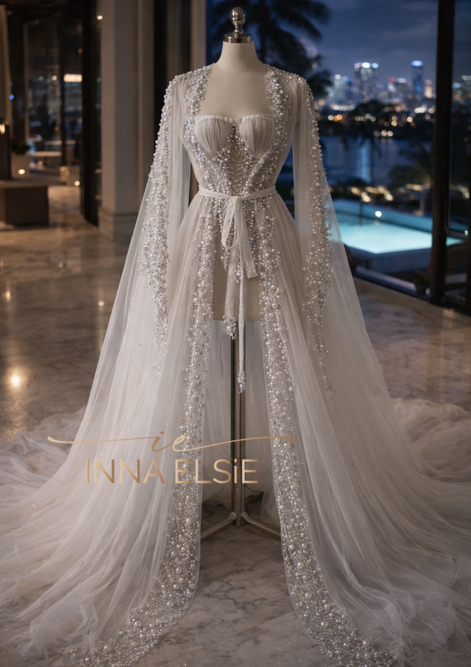 SOYANNA COUTURE BRIDAL ROBE