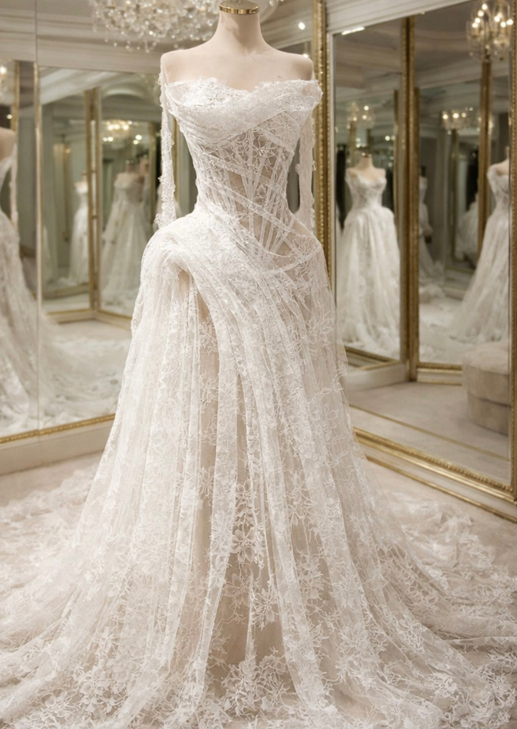 ASOL Lace Wedding Dress