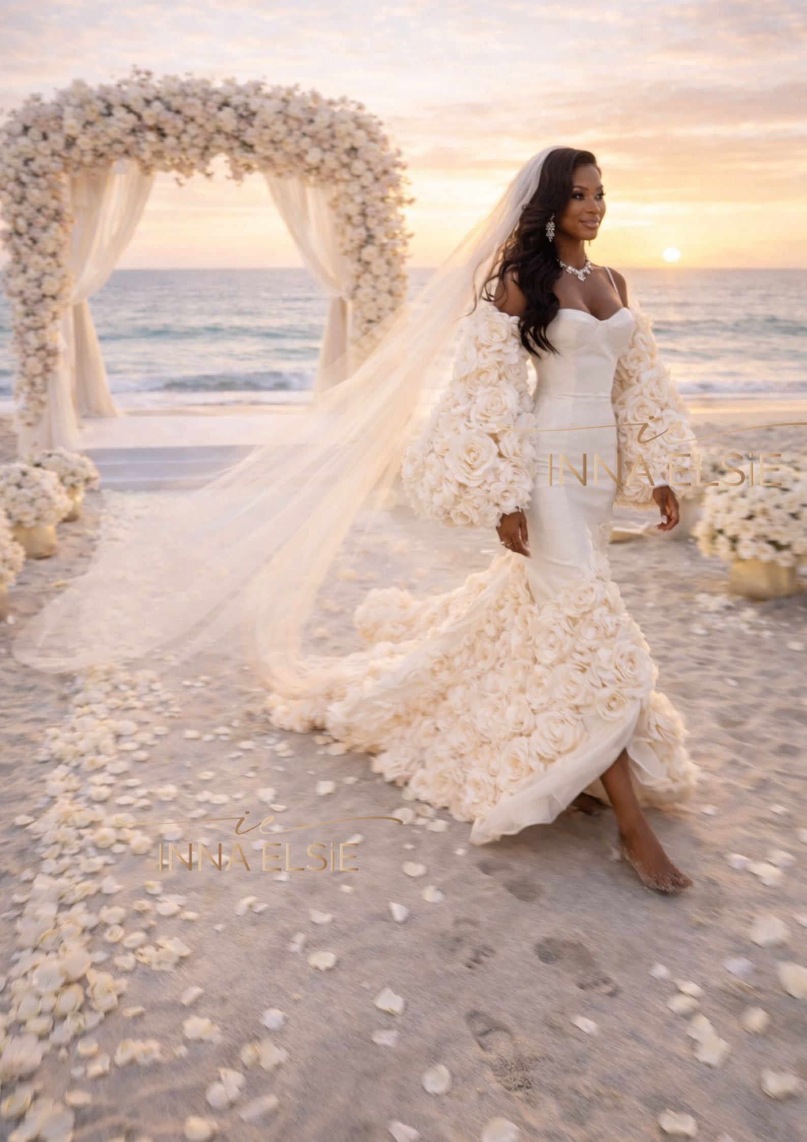 luxury couture wedding dresses Mia Lavi 2639 Bridal Gown Luxury Couture Wedding Dress Seattle Made to order / Ivory/Lace / EU 36