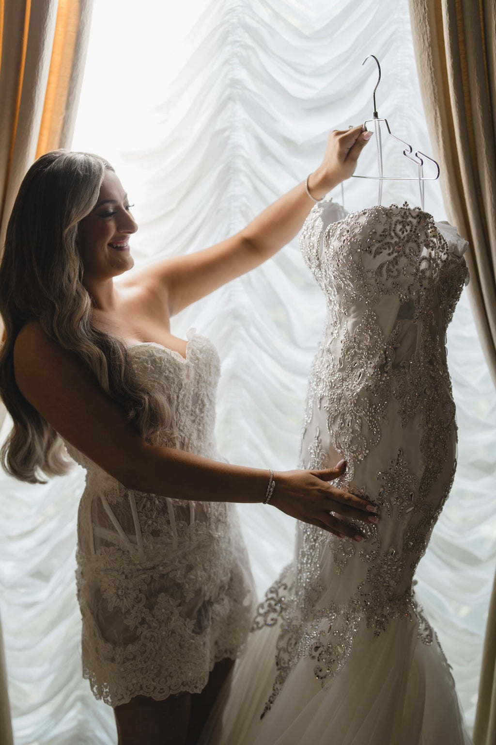 IZABEL Exclusive Bridal Lace Dress