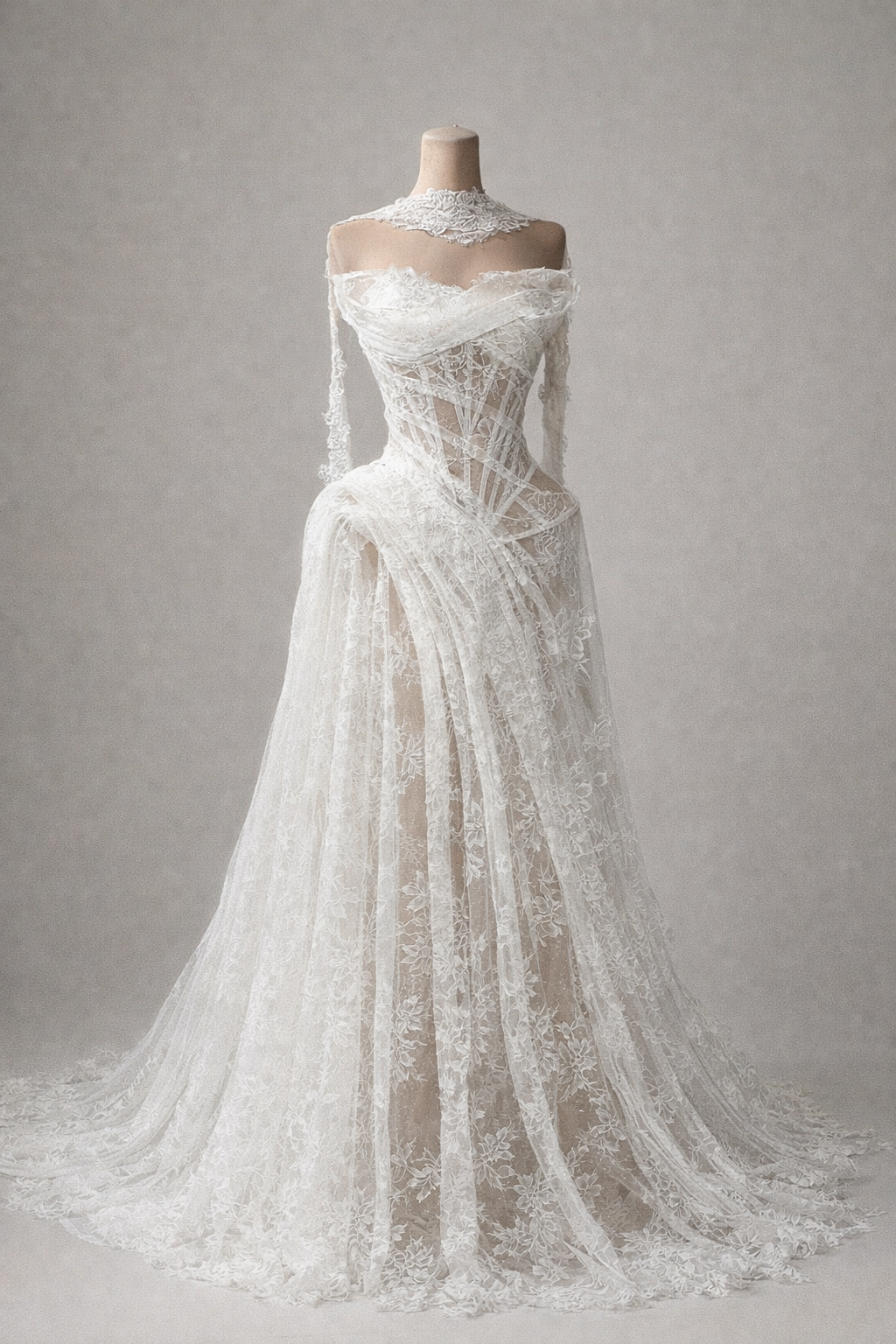 ASOL Lace Wedding Dress