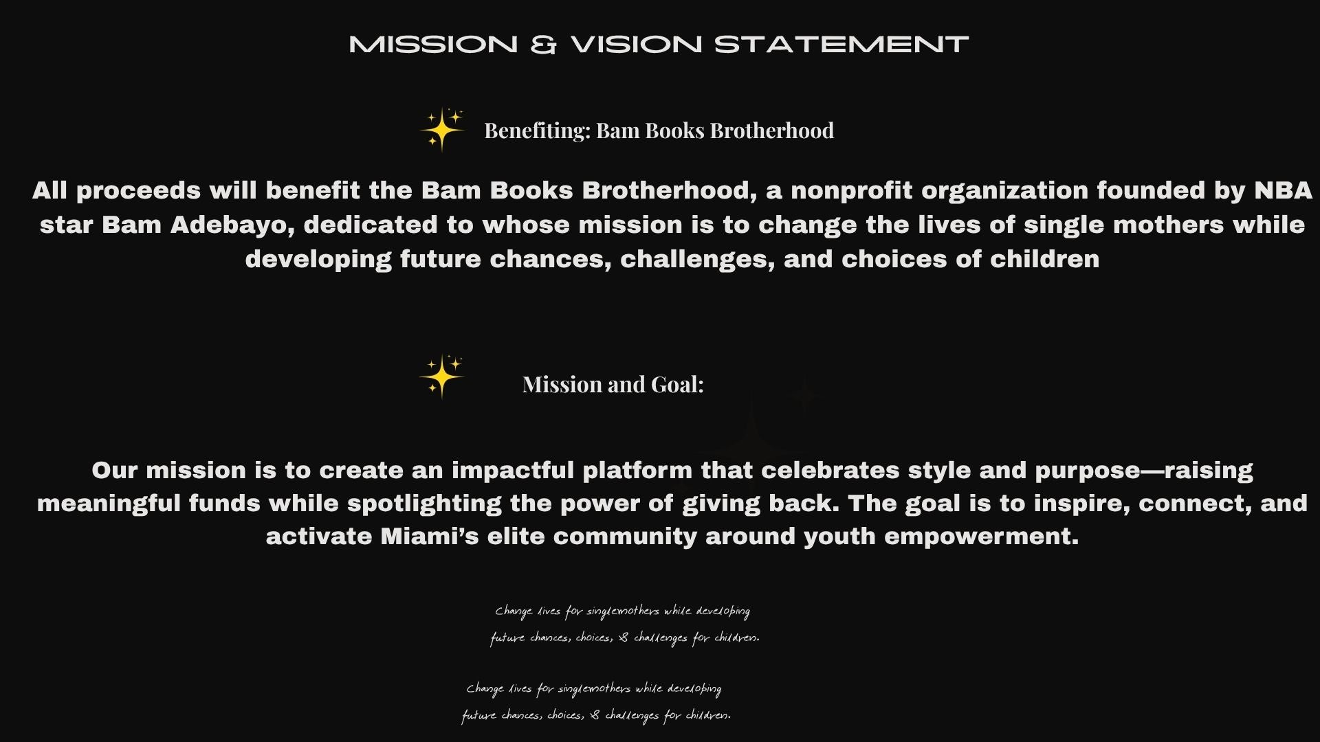 GENERAL ENTRANCE (Donation): ATTEND SUITS AND SNEAKERS – PROCEEDS SUPPORT CHARITY