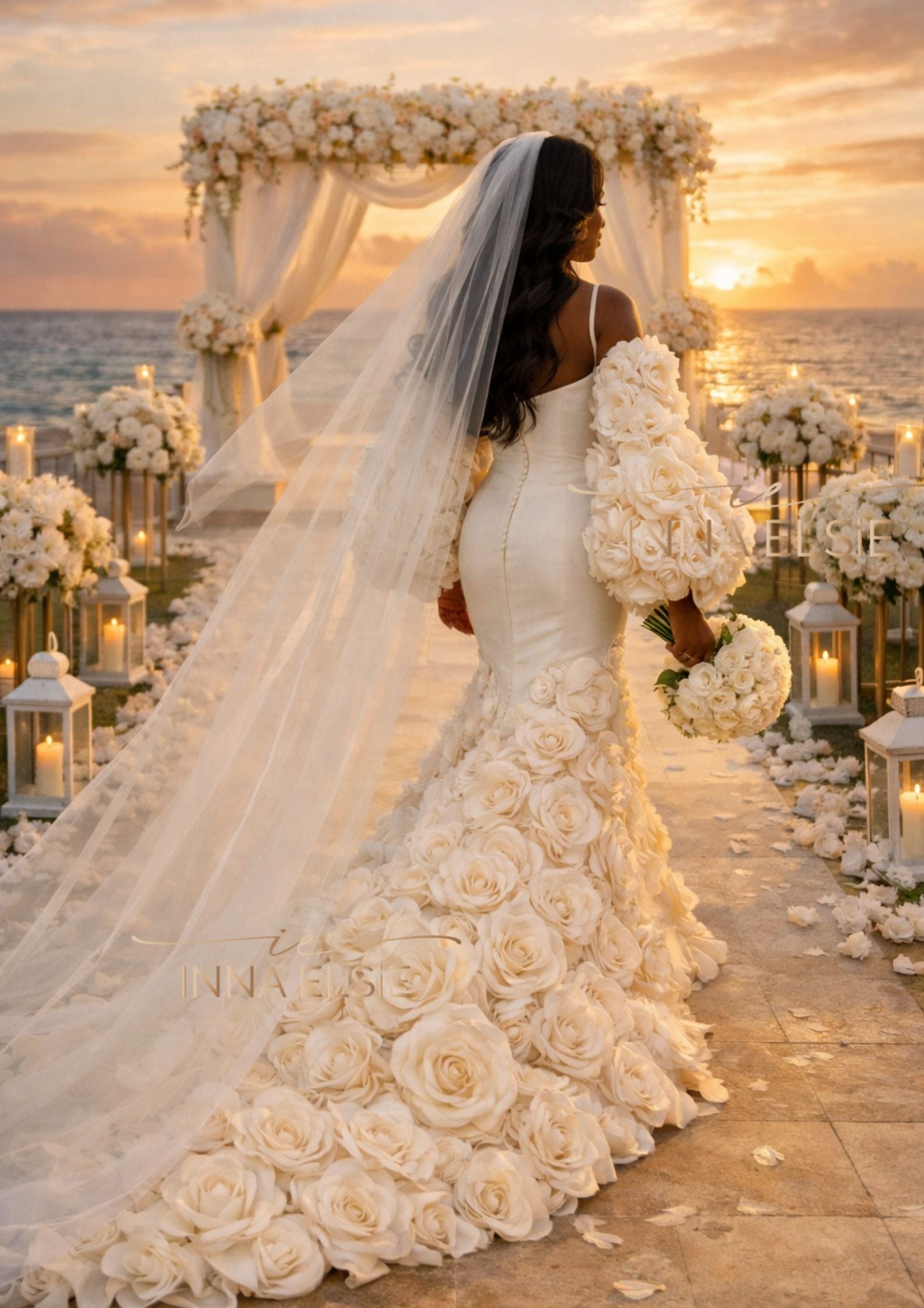 ROZALINA Luxury Couture Bridal DRESS