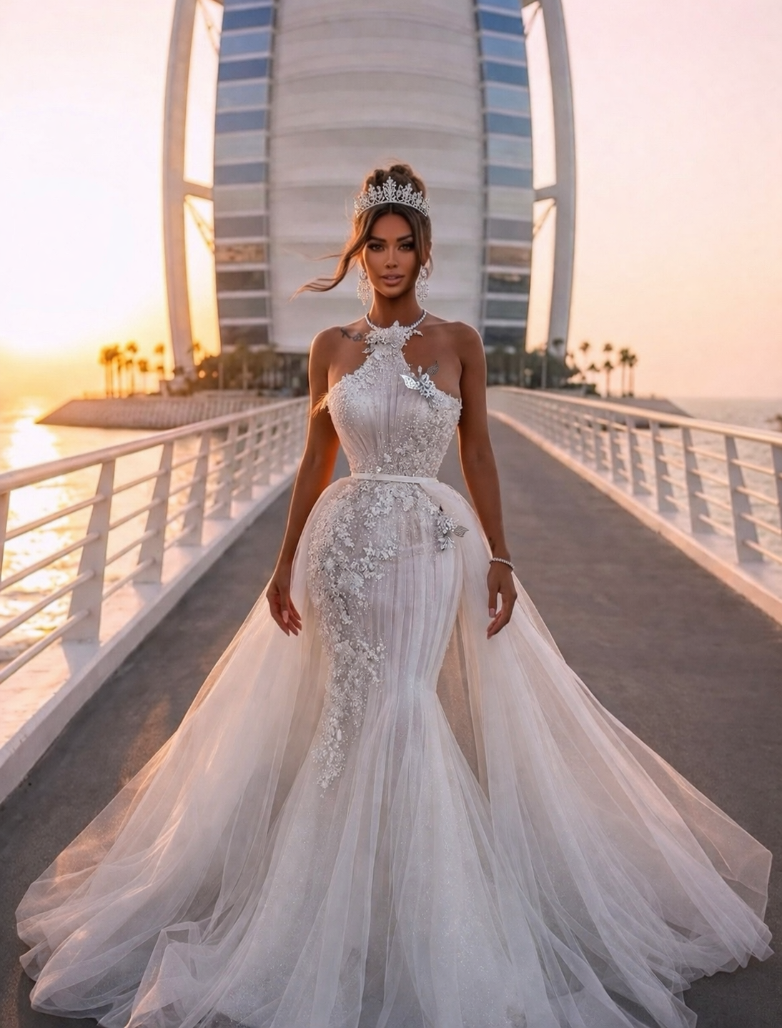 AURÉLIA VEIL Sculpured Couture Gown