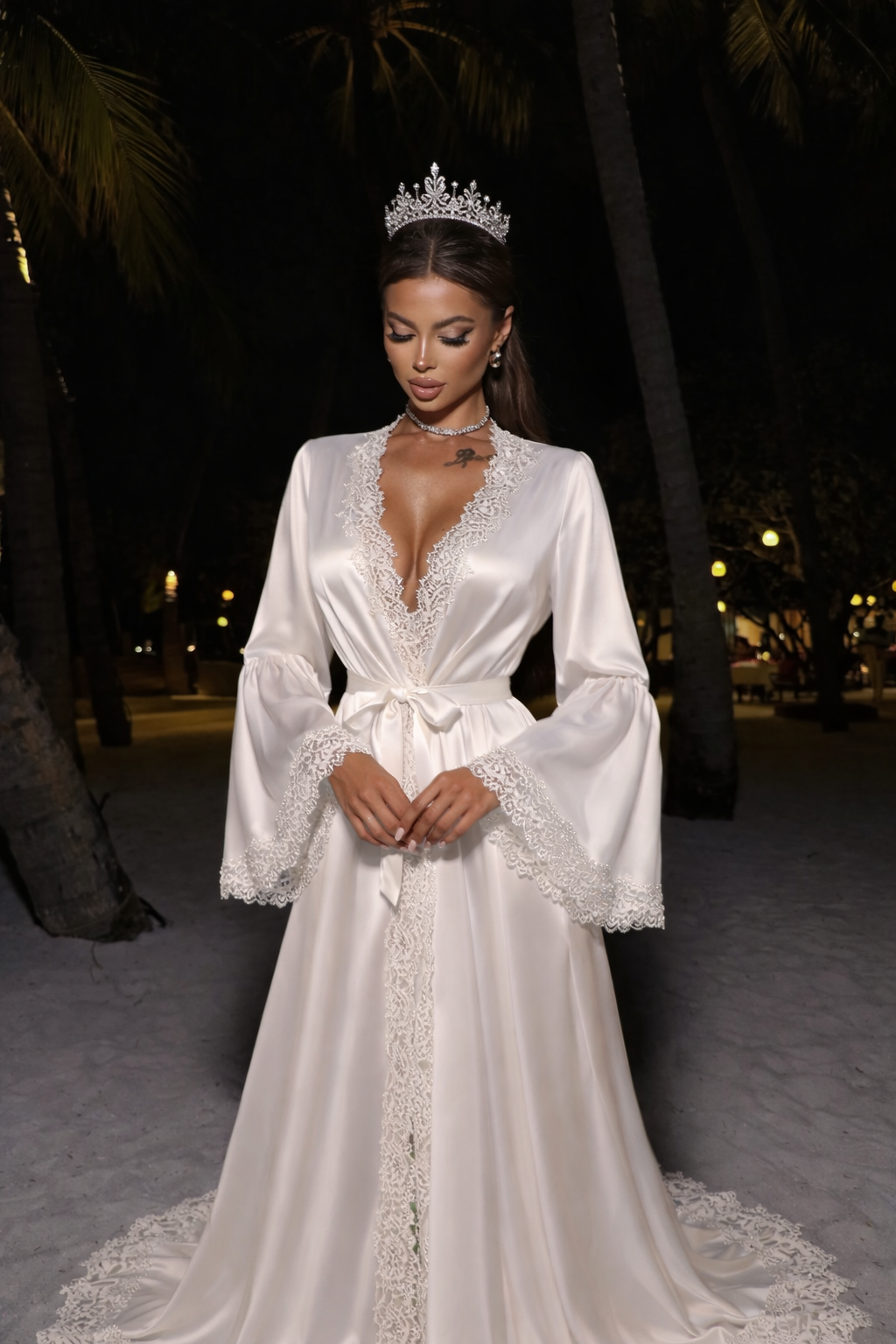 IMANI Luxury bridal Robe