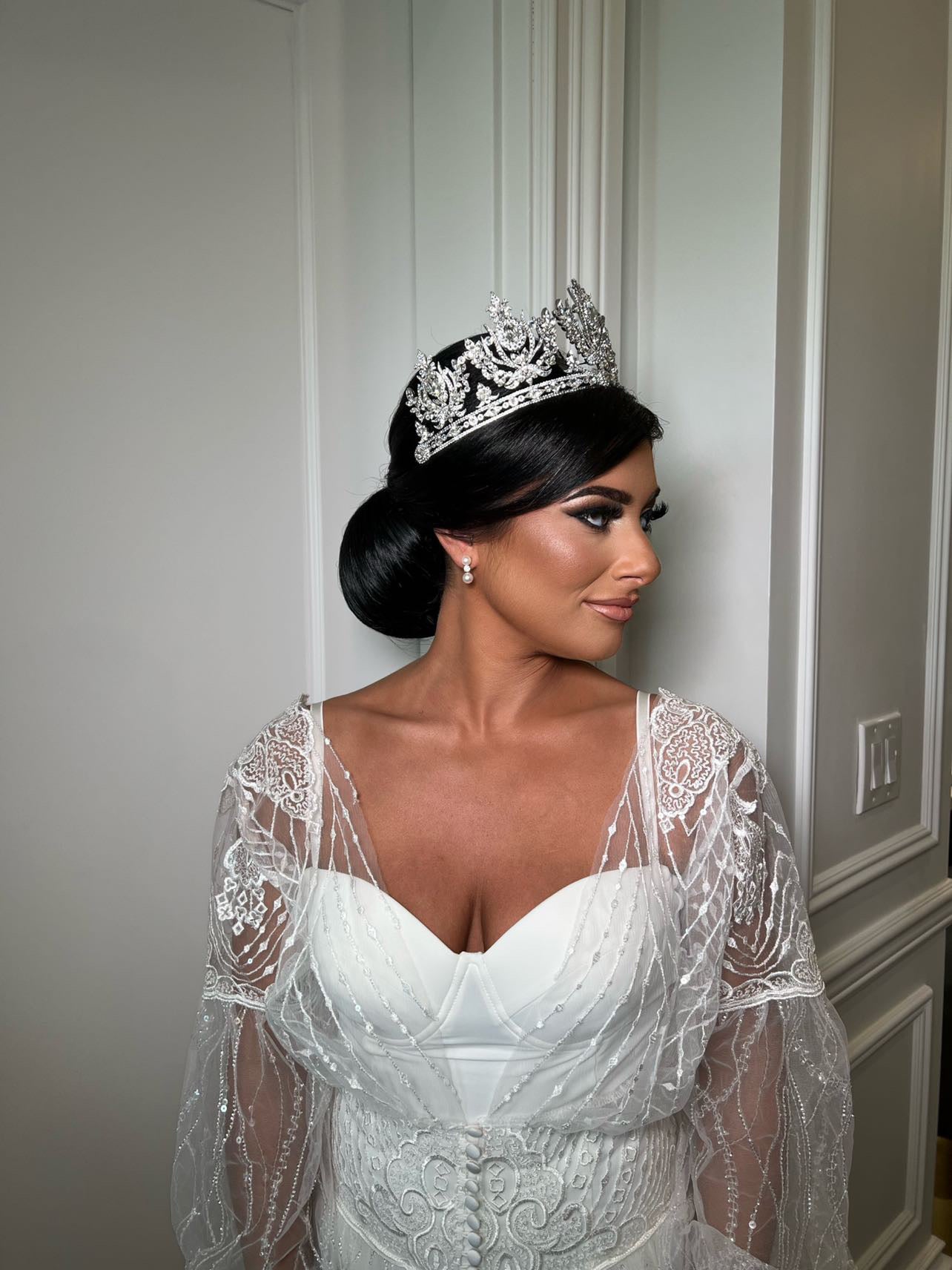 ELSIE AMARA bridal robe