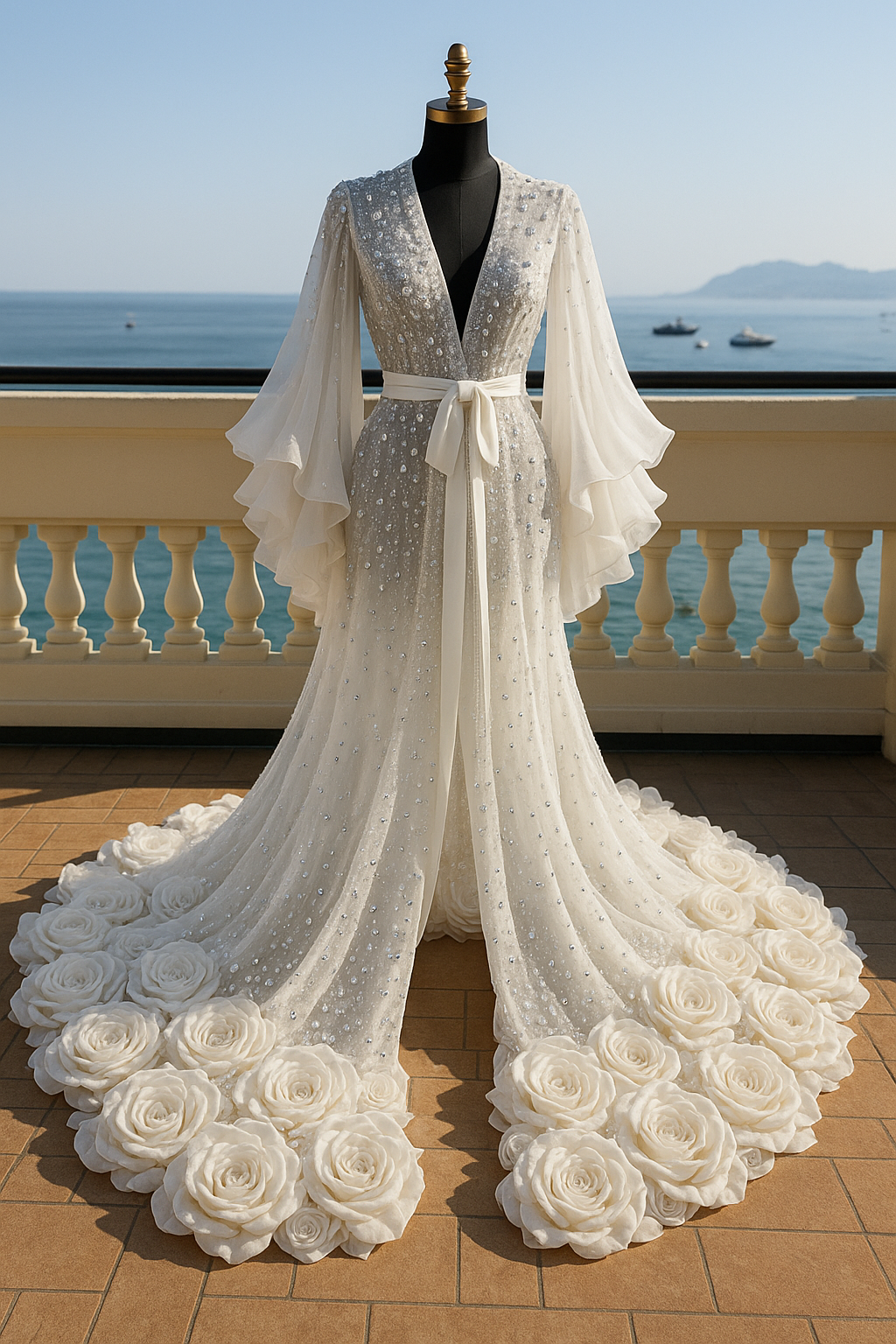 DIAMOND Couture Bridal Robe