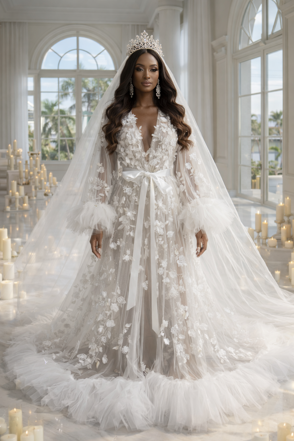 MALIKA Couture Bridal Robe