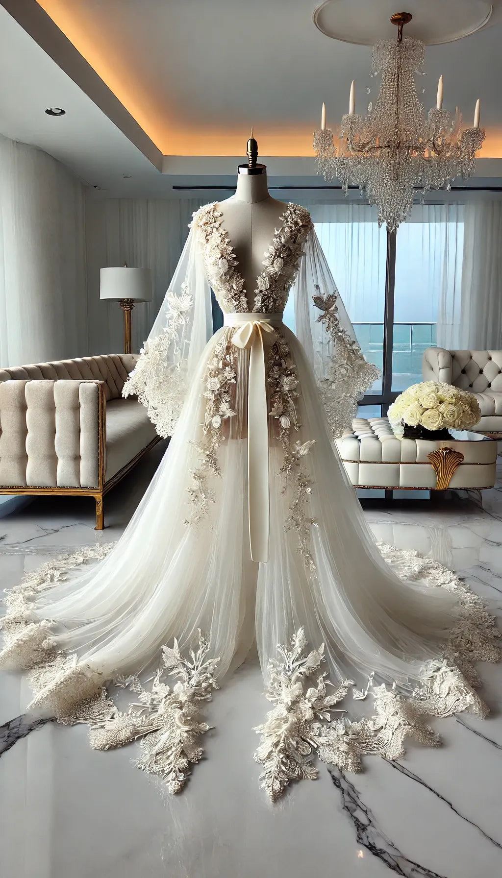 SHANA Luxury Bridal Robe