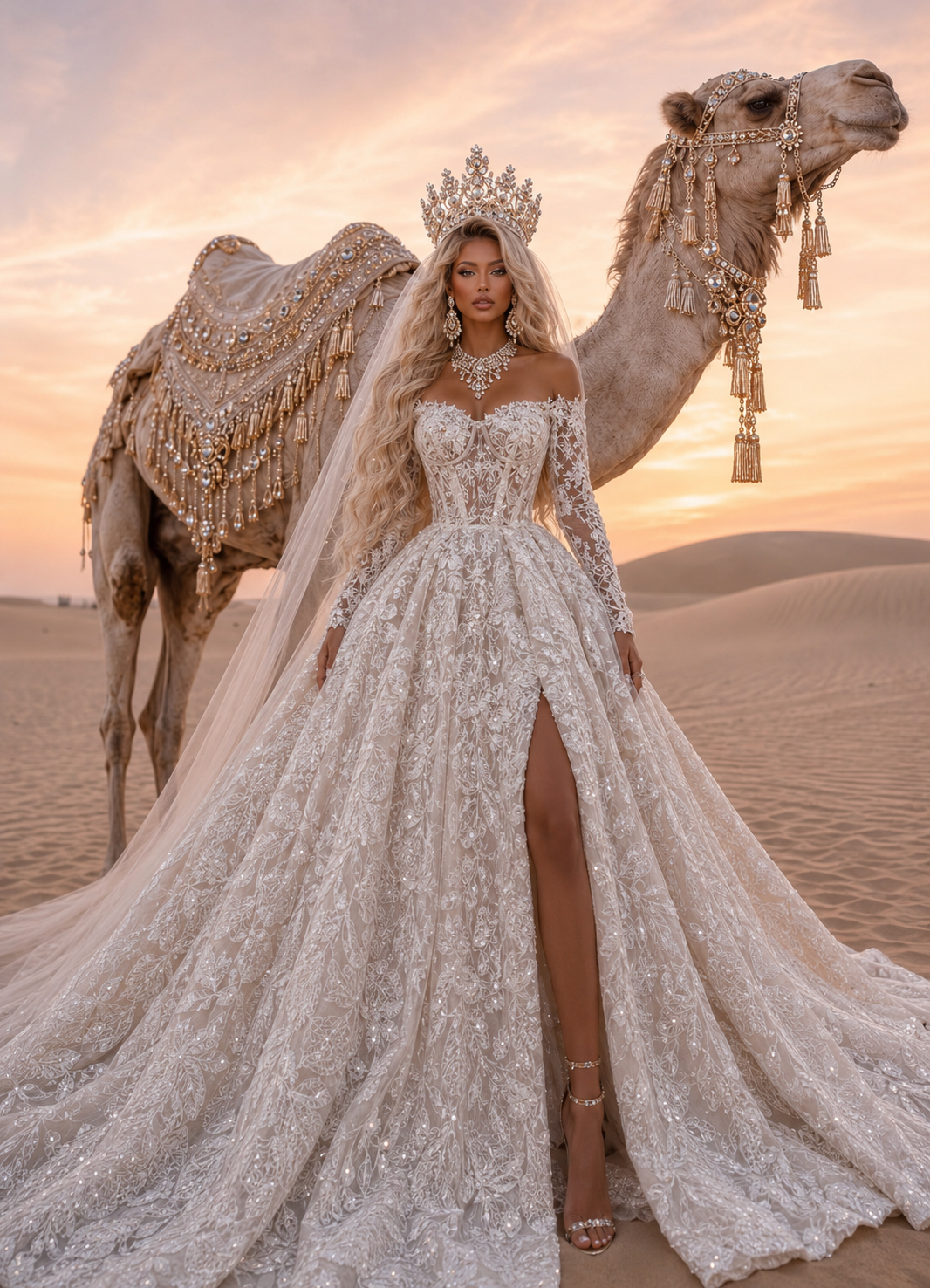 MELINDA Lace Bridal Dress