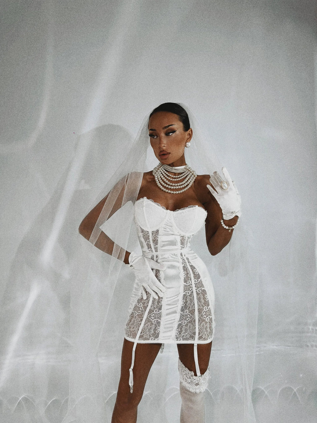 DRAYA Silk Bridal Luxury Slip Dress