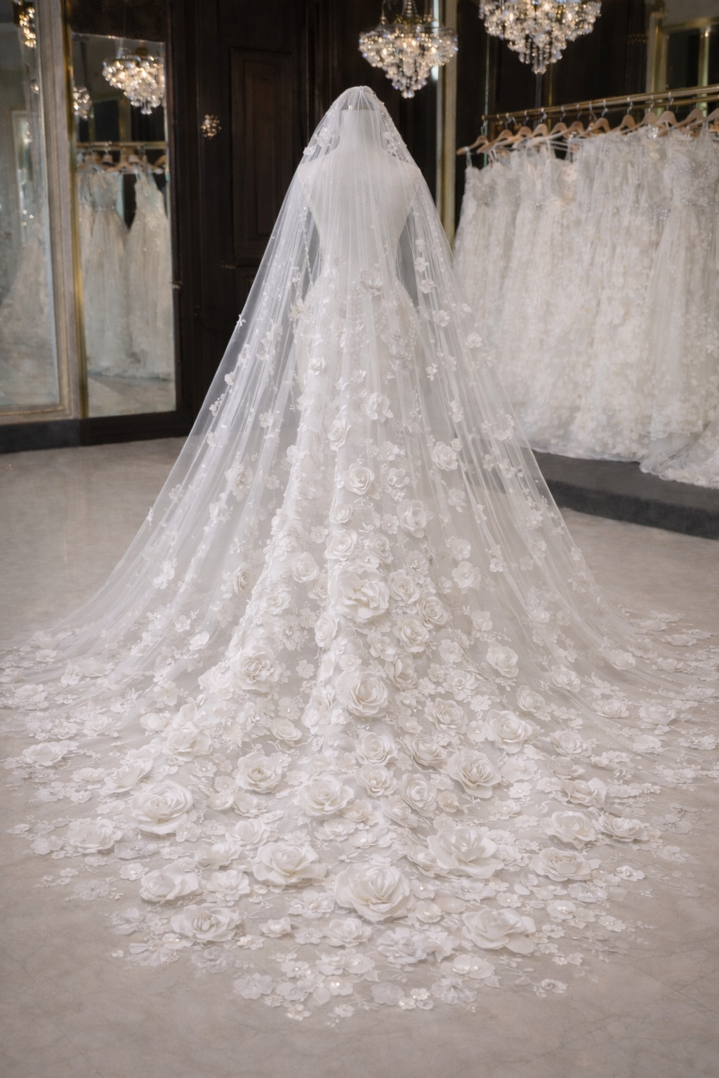 ZARA Couture Bridal Veil