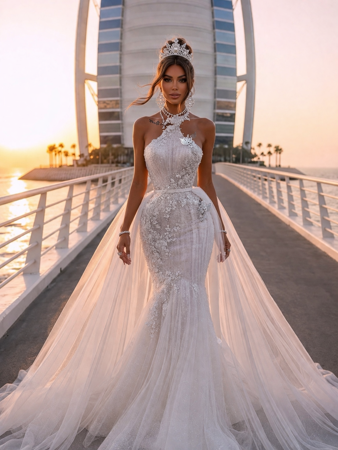 AURÉLIA VEIL Sculpured Couture Gown