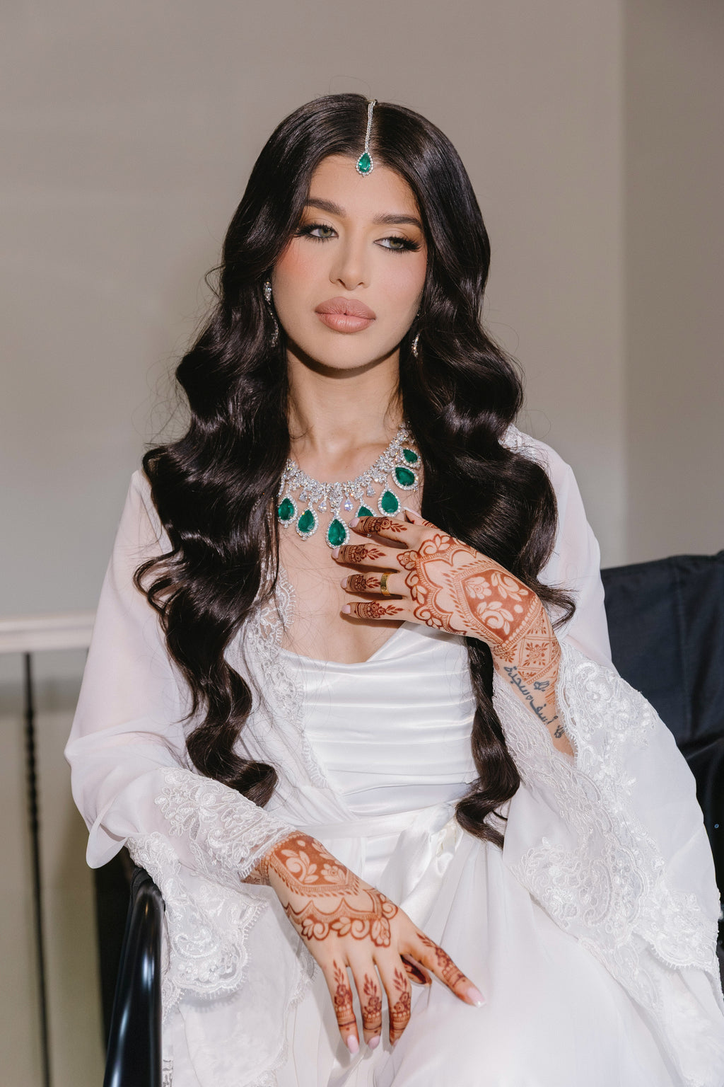 FAENA Couture CHIFFON Bridal Robe