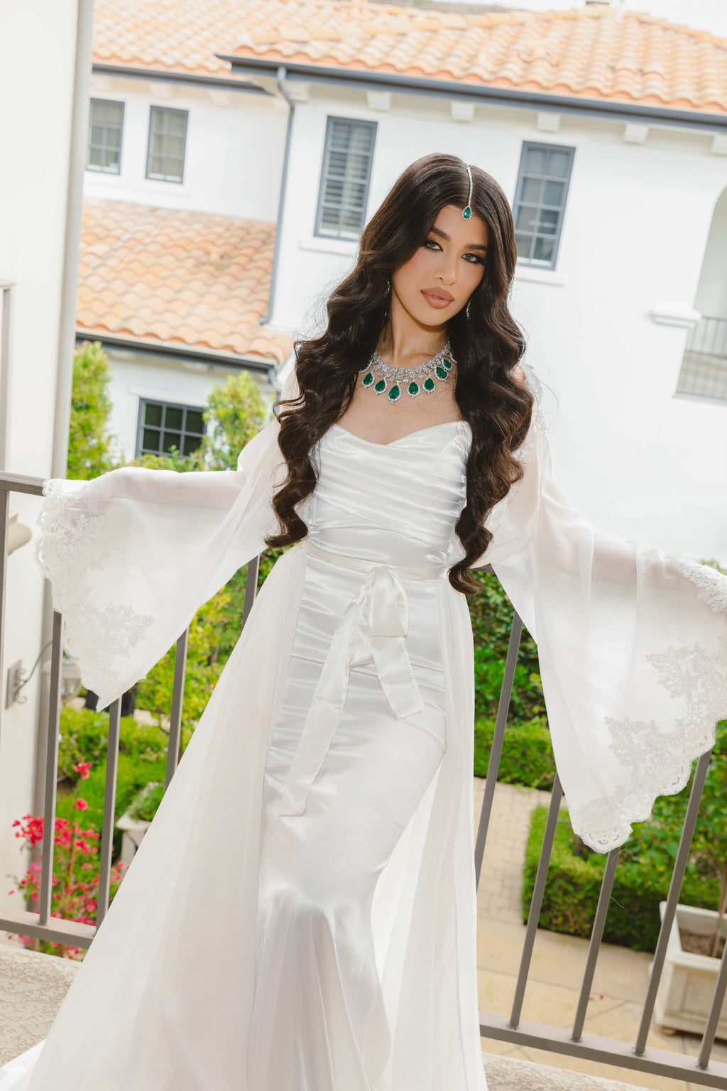 FAENA Couture CHIFFON Bridal Robe