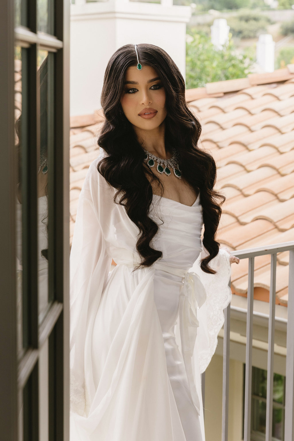 FAENA Couture CHIFFON Bridal Robe