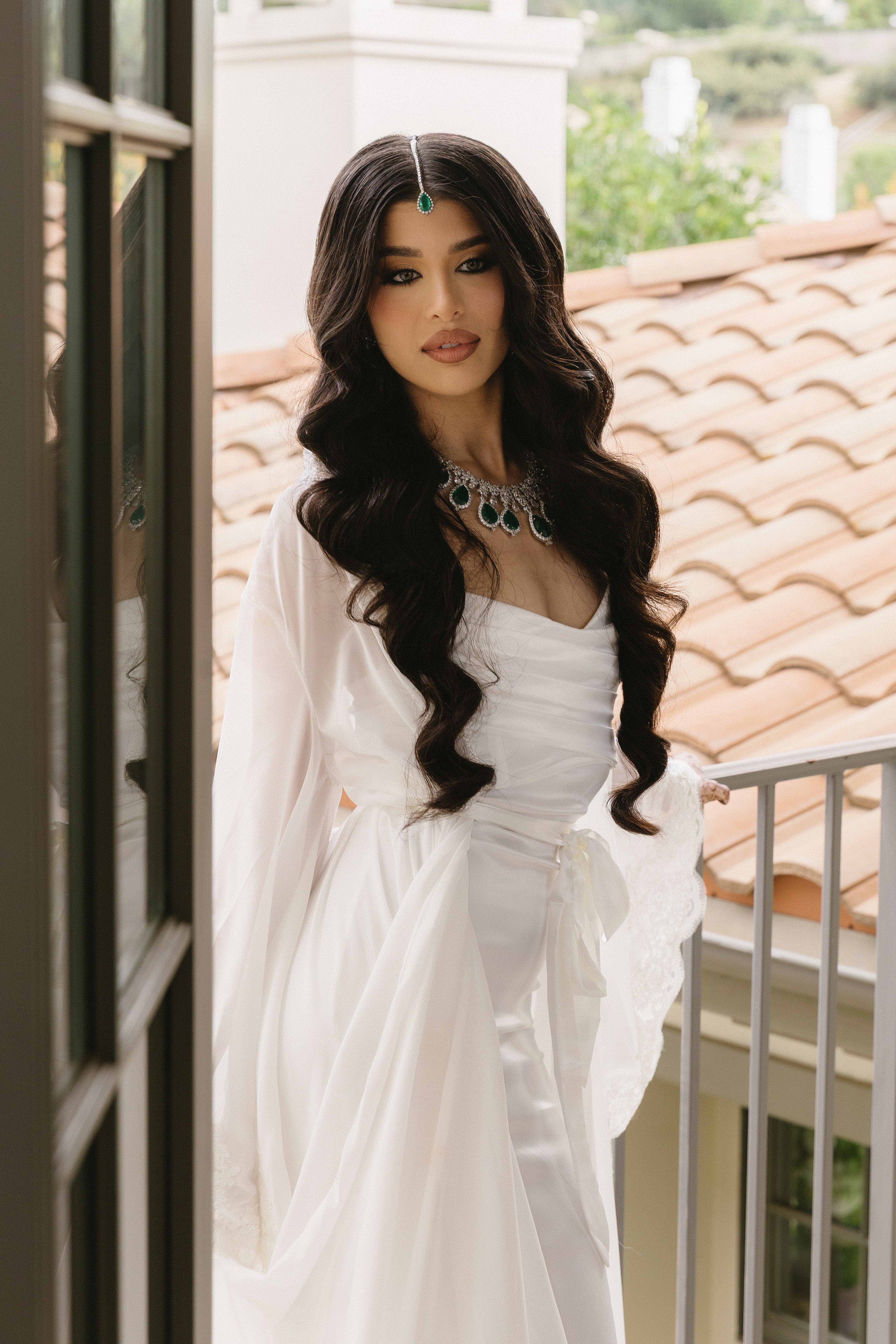 FAENA CHIFFON Bridal Robe