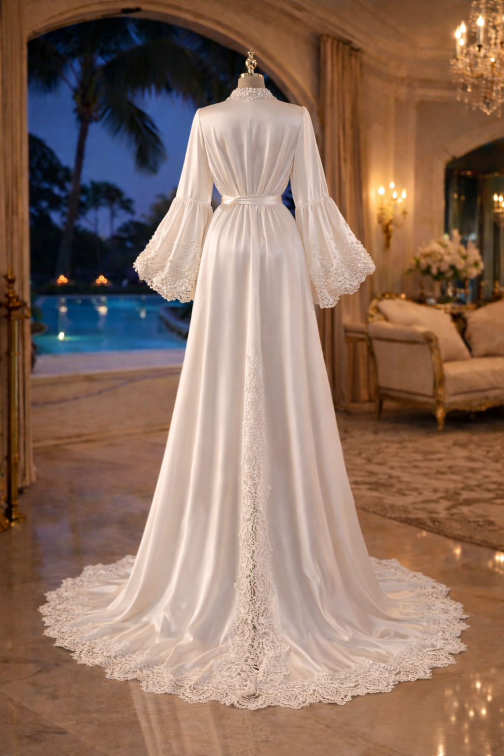 IMANI Luxury  bridal Robe