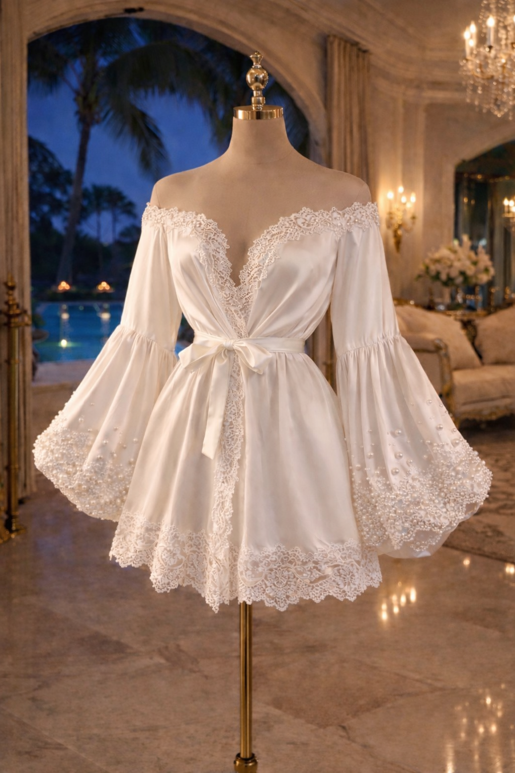 COCO  Off Shoulder Robe