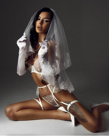 MIRABELLE Bridal White  Lingerie