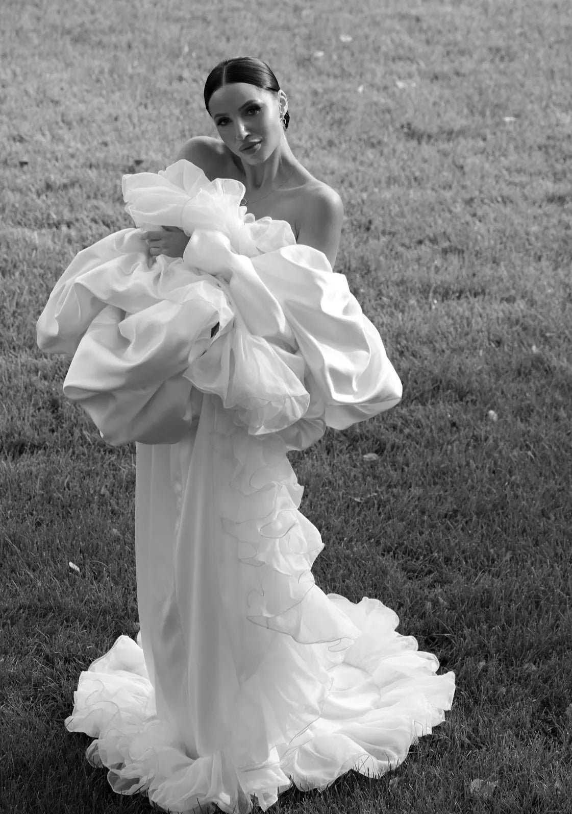 DOLCE Luxury Bridal Robe Cape