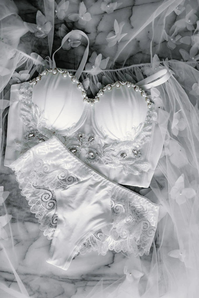 RIA Luxury Diamonds Beaded Top