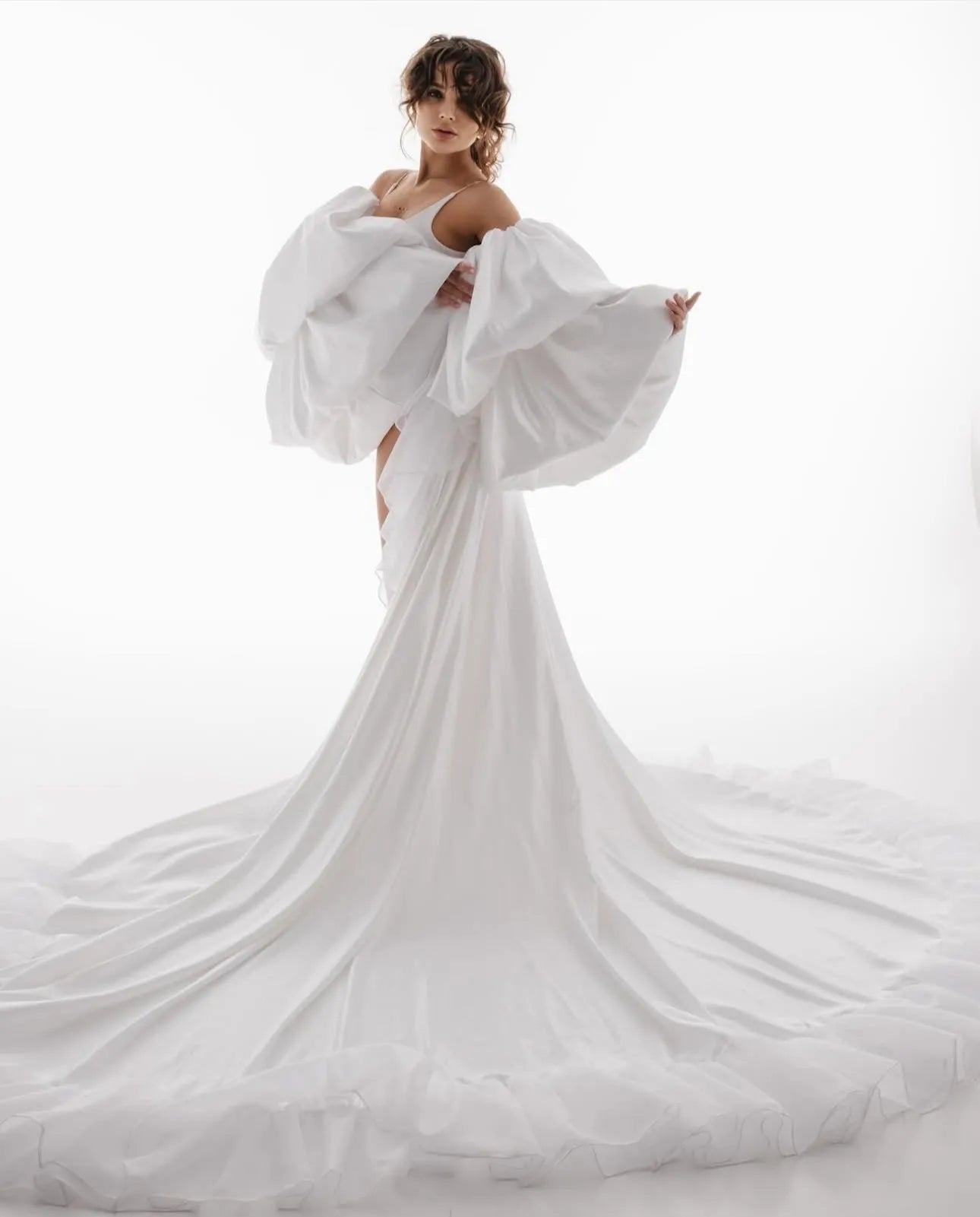 DOLCE Luxury Bridal Robe Cape