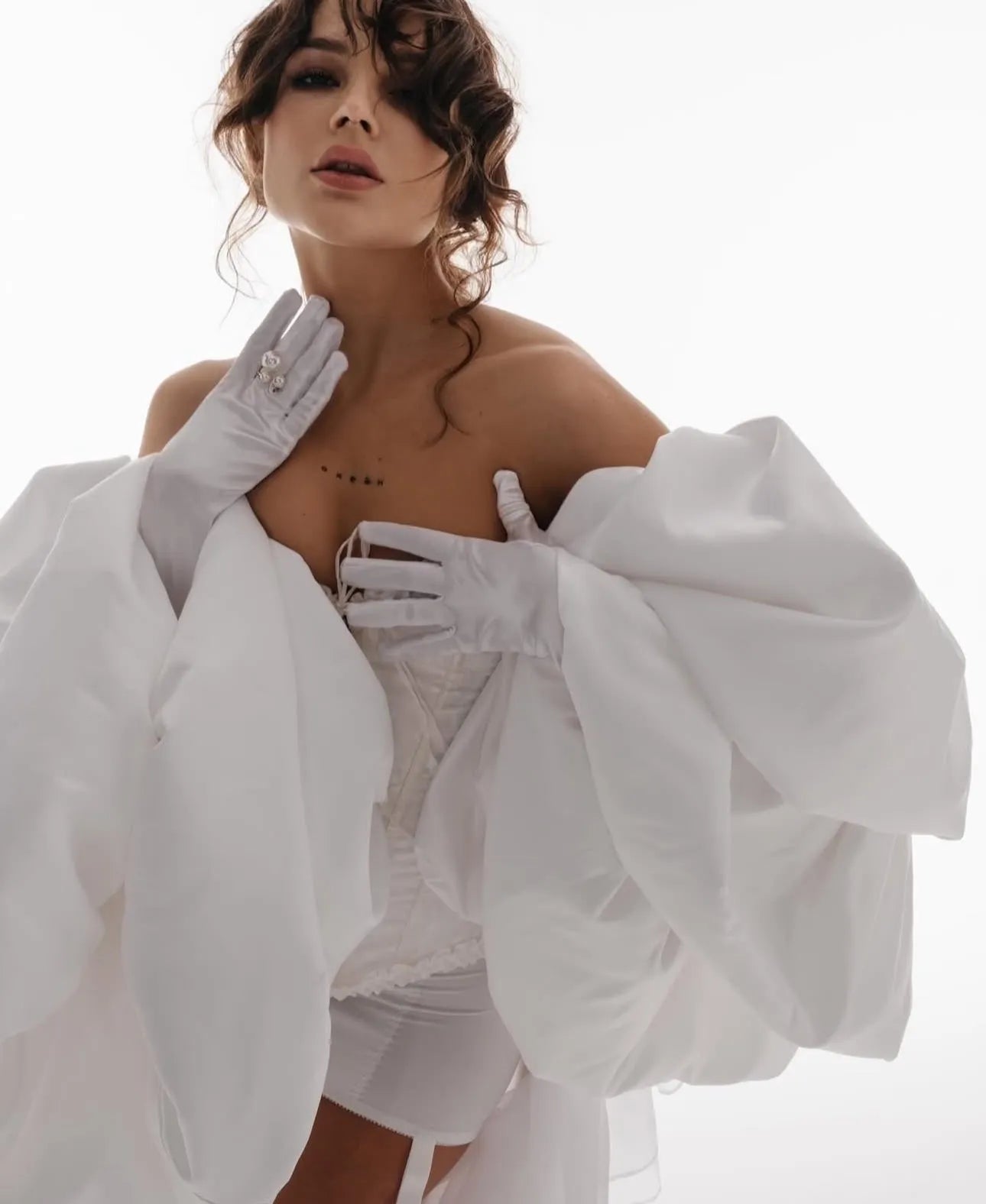 DOLCE Luxury Bridal Robe Cape