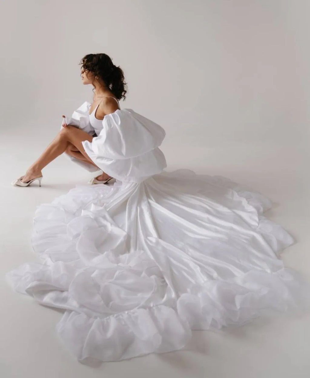 DOLCE Luxury Bridal Robe Cape