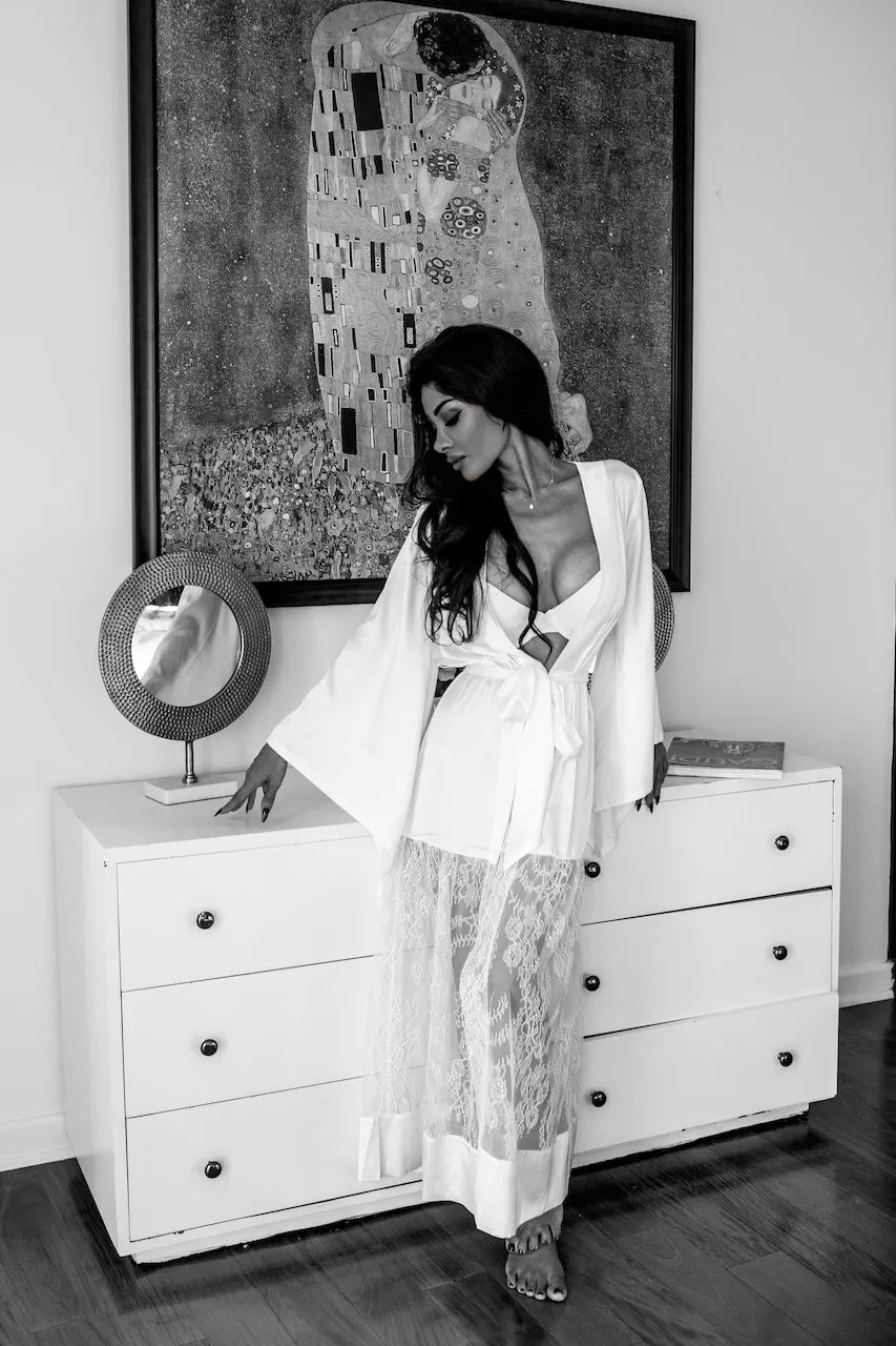 Sahar Silk Bridal robe