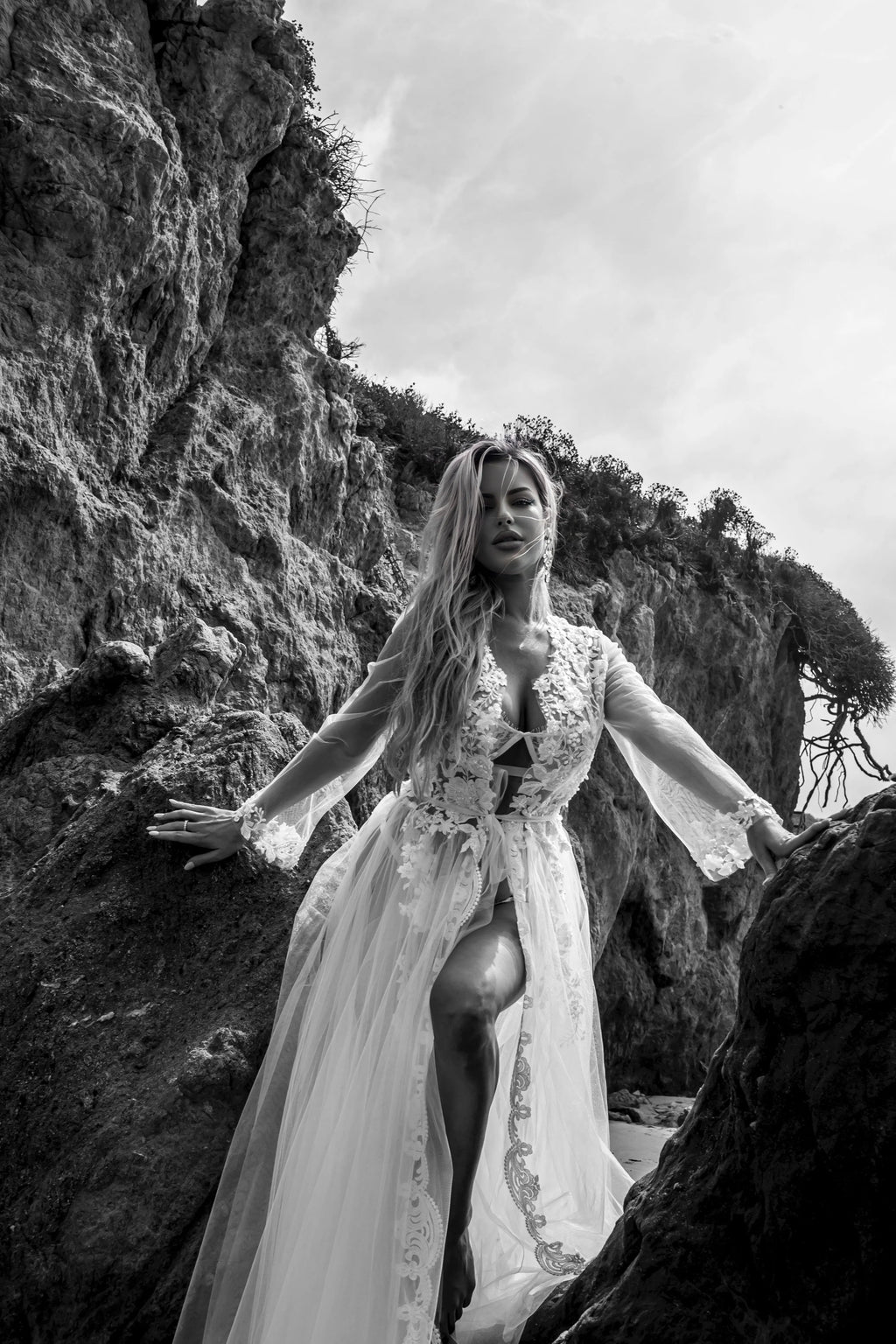 ITALY luxury bridal robe