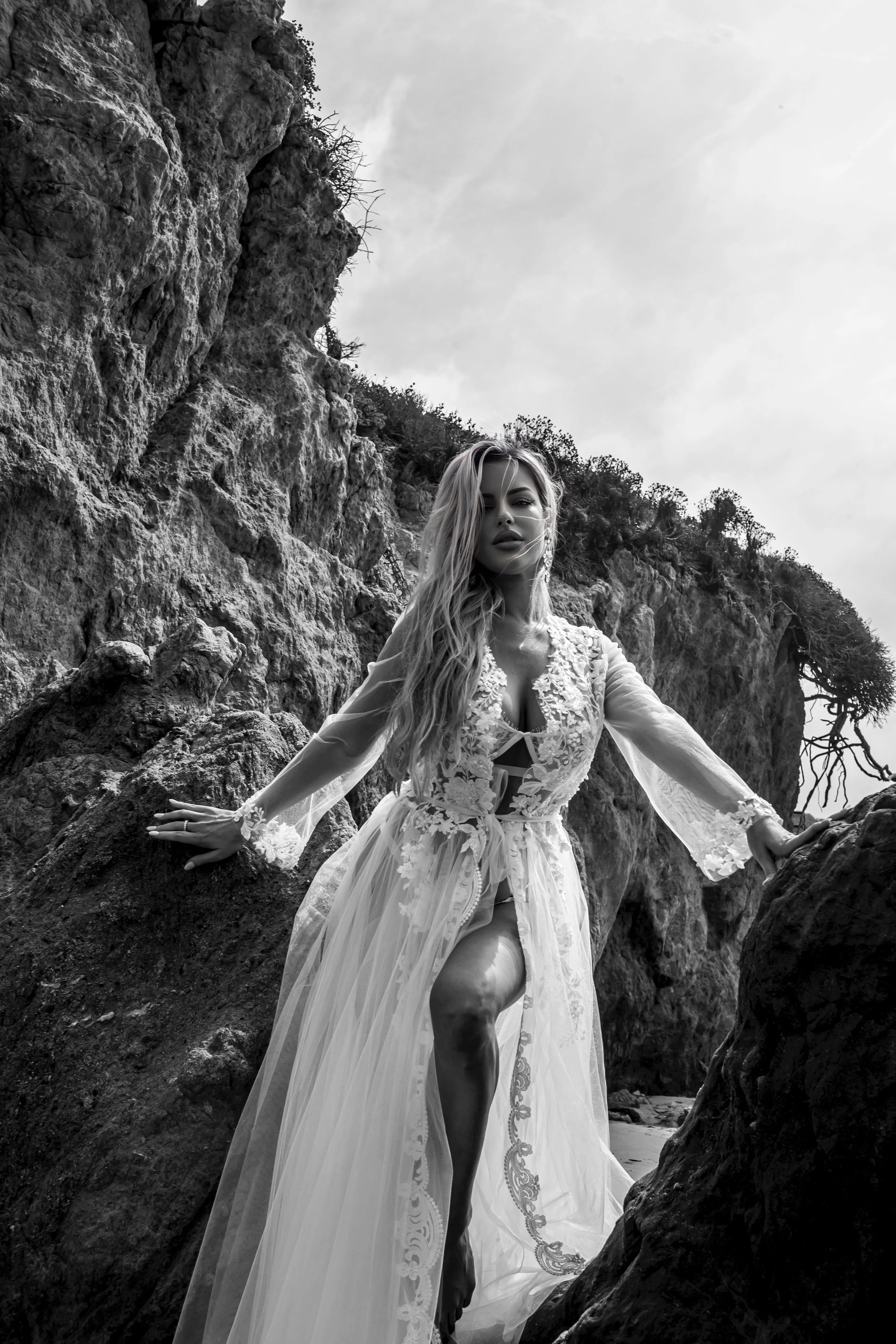 ITALY luxury bridal robe