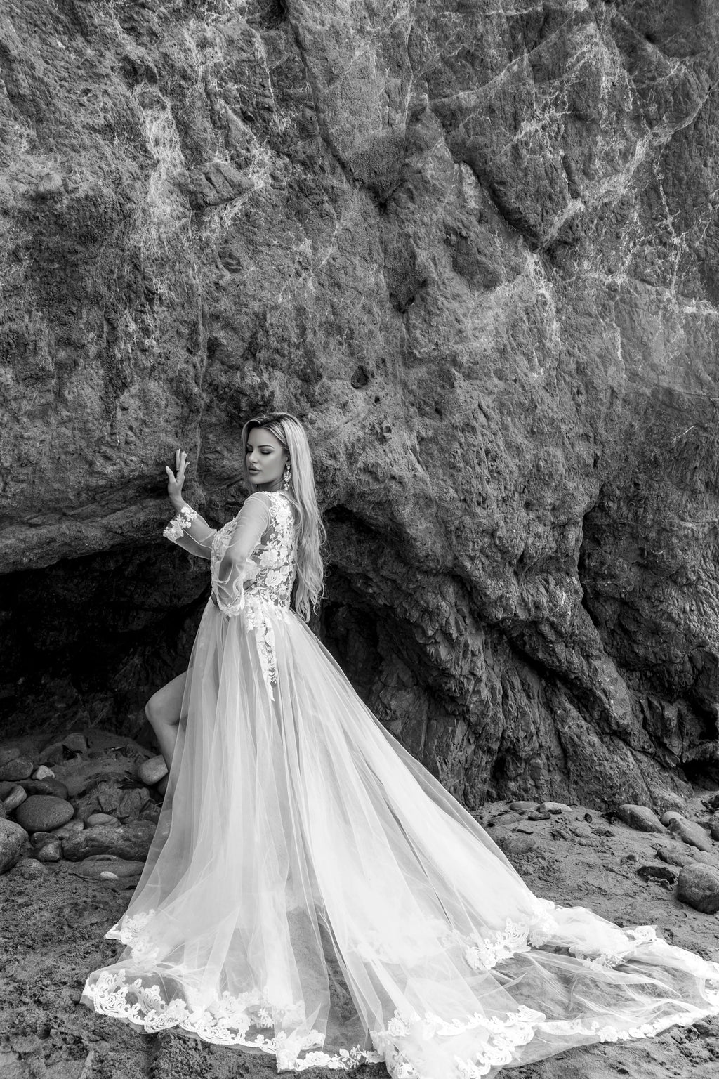 ITALY luxury bridal robe