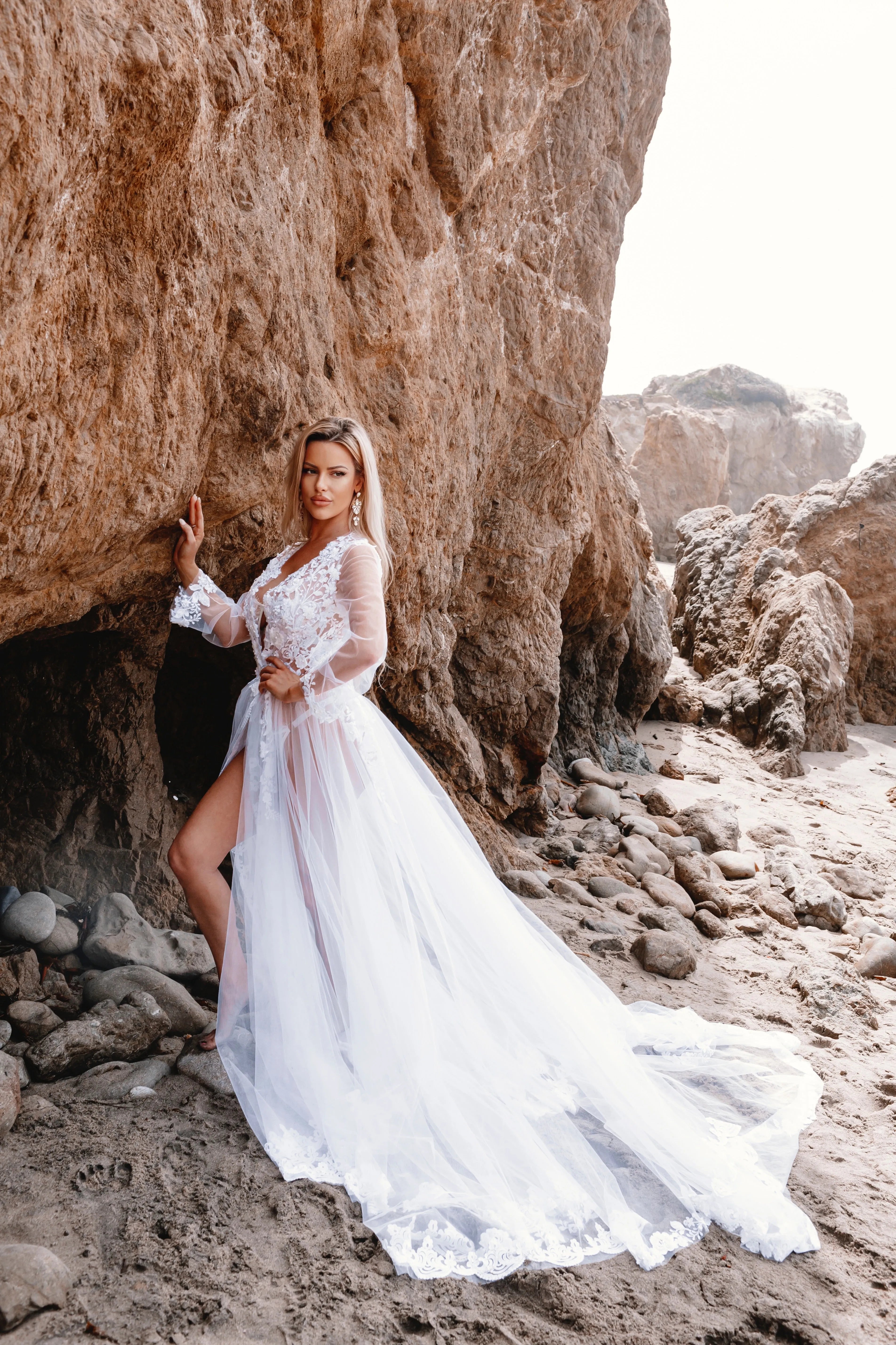 ITALY luxury bridal robe