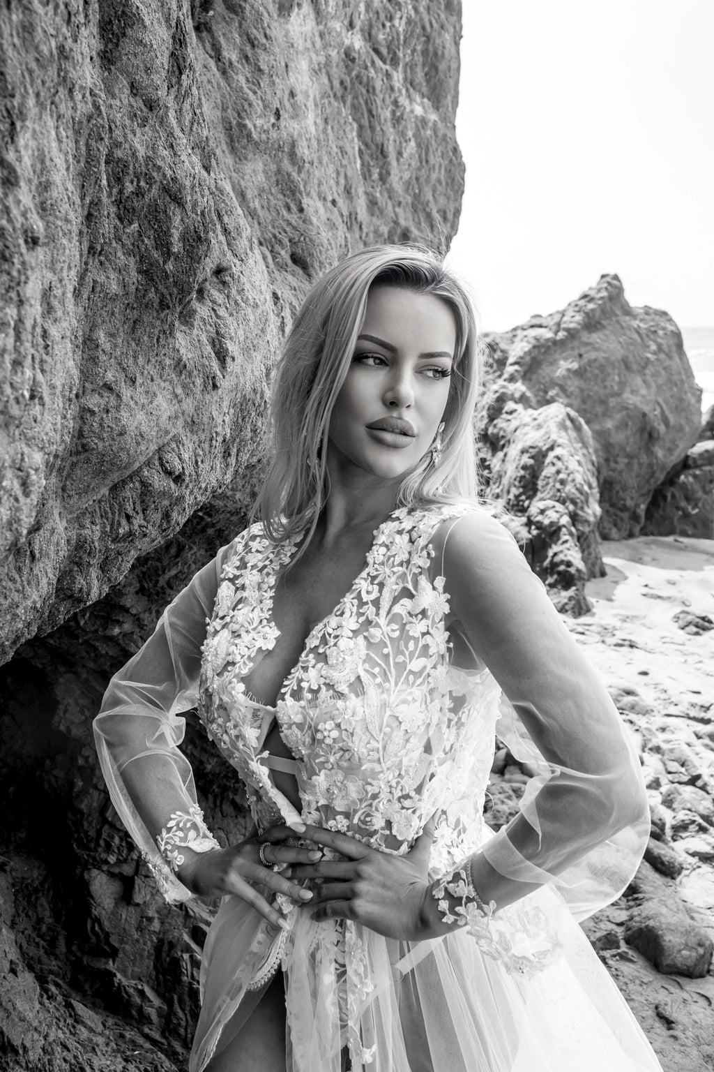 ITALY luxury bridal robe