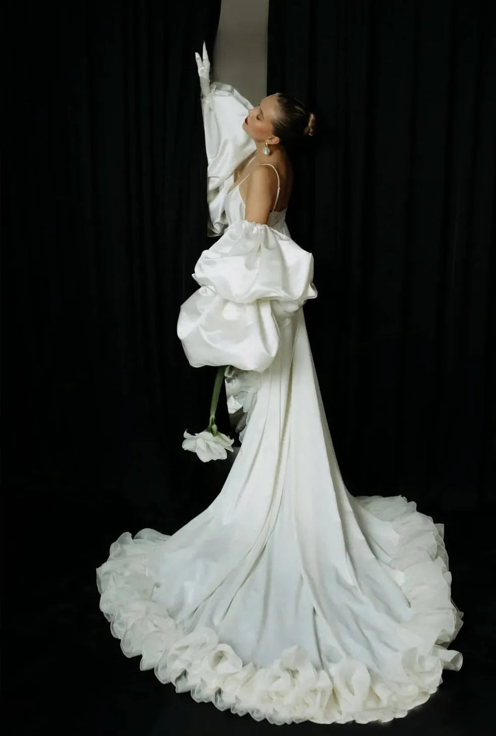 DOLCE Luxury Bridal Robe Cape