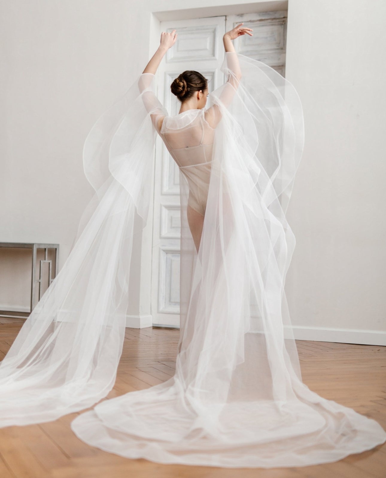 EMERY Tulle Bridal Robe